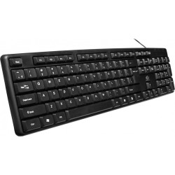 Universal Uno wire keyboard Melns
