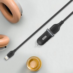 Universal 2x USB 2,1A Melns