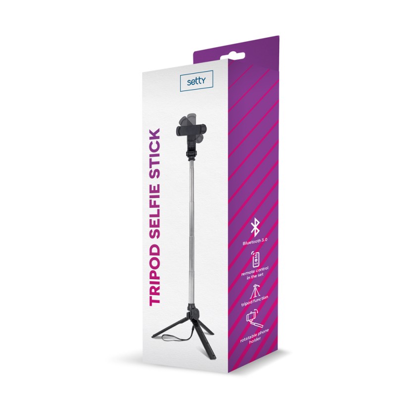 Universal selfie stick tripod Bluetooth -
