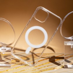 Nutitelefoni tagakaas Õun iPhone 14 Pro Max Löögikindel 1,5 mm MagSafe Läbipaistev