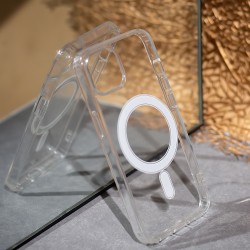 Nutitelefoni tagakaas Õun iPhone 14 Pro Max Löögikindel 1,5 mm MagSafe Läbipaistev