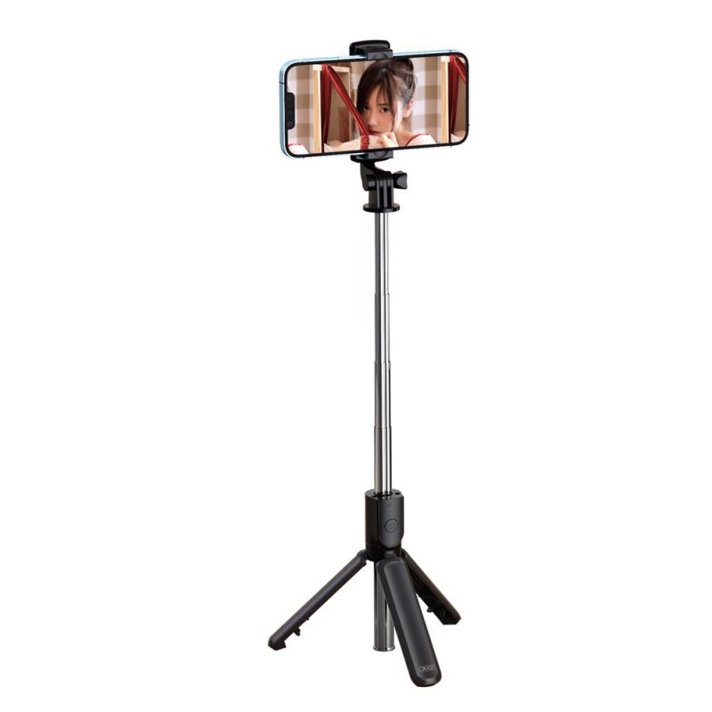 Universal Bluetooth tripod SS09 Melns