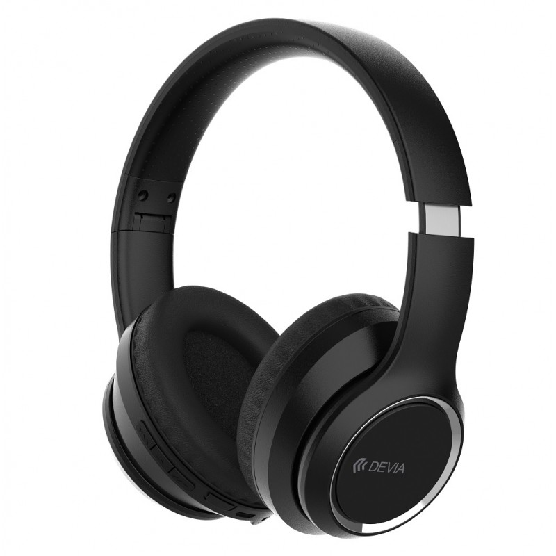 Devia Bluetooth headphones Kintone black|imob.ee