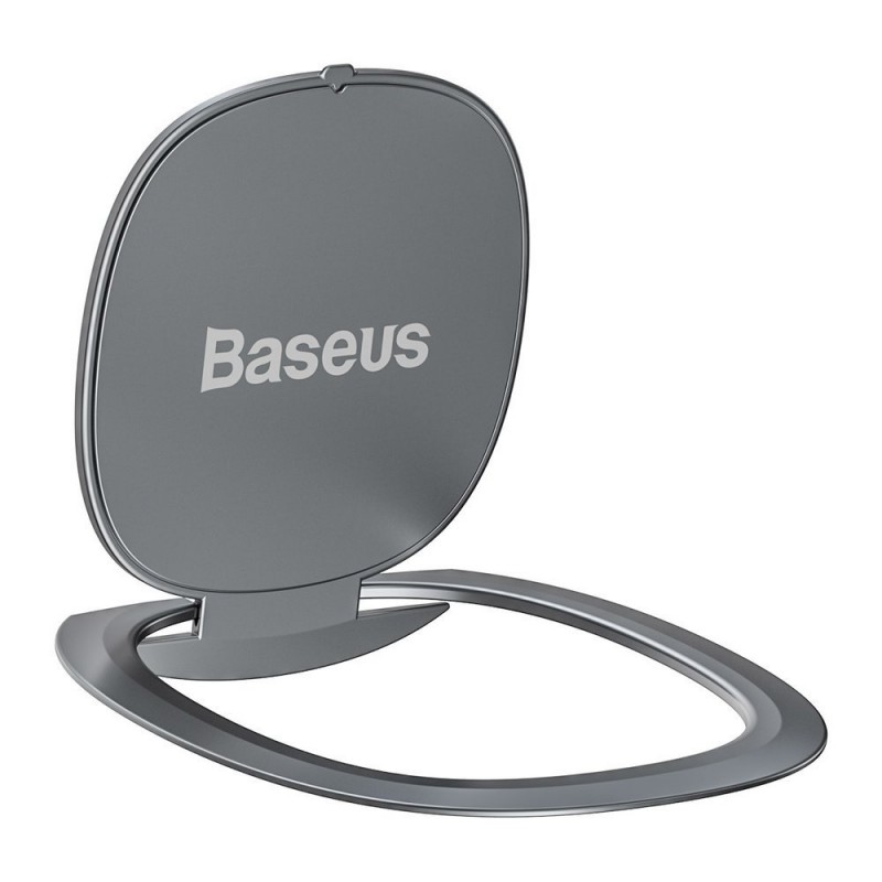 Baseus ring holder phone stand Sudraba