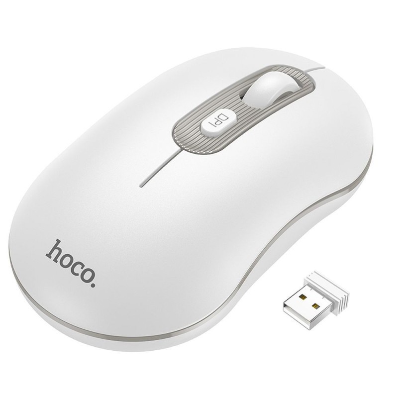 Universal wireless mouse 2,4G DPI 1600 Platinium GM21|imob.ee