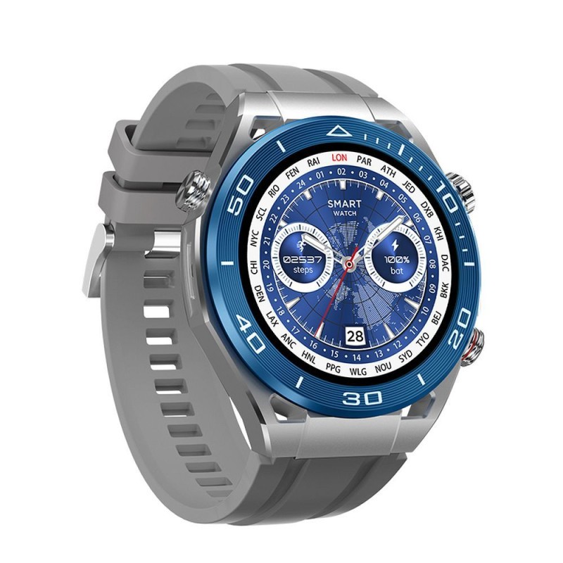 Universal smartwatch Y16 Smart sports watch (call version) Sudraba