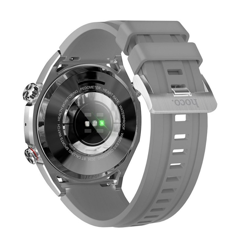 Universal smartwatch Y16 Smart sports watch (call version) Sudraba