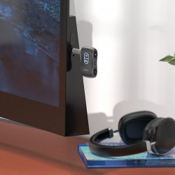 FM-modulaatorid Hoco Car Transmitter E73 Pro Must