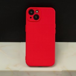 Viedtālruņa aizmugurējais vāciņš Samsung Galaxy A15 5G Silicone case Sarkana
