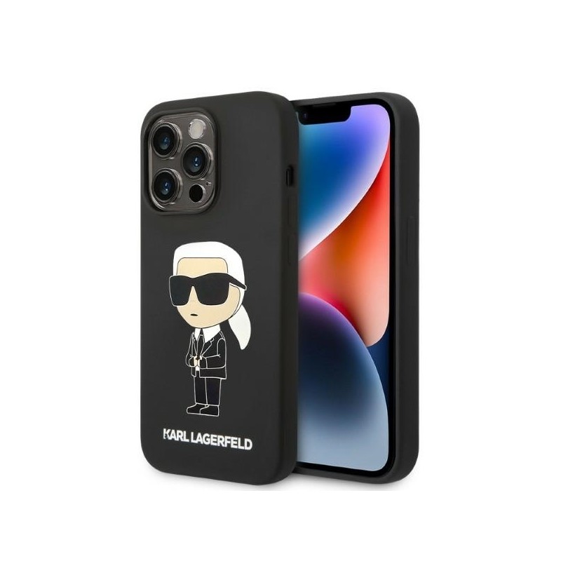 Viedtālruņa aizmugurējais vāciņš Apple iPhone 14 Pro Ikonik NFT Black, With Design