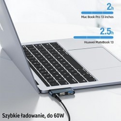 Universal HUB USB-C to USB 3.0/USB-C/HDMI 1.4