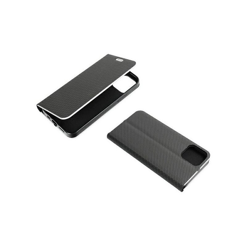 Nutitelefoni klapiümbris Samsung Galaxy A52 / A52 5G / A52s 5G Ohvitser Must