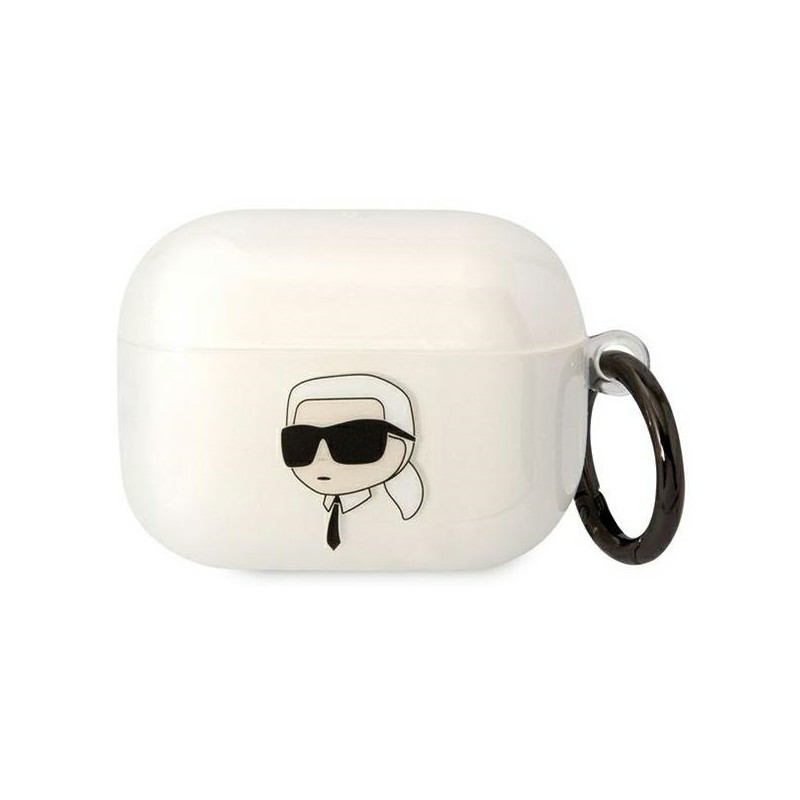 Karl Lagerfeld KLAPHNIKTCT AirPods Pro cover transparent Karl`s Head