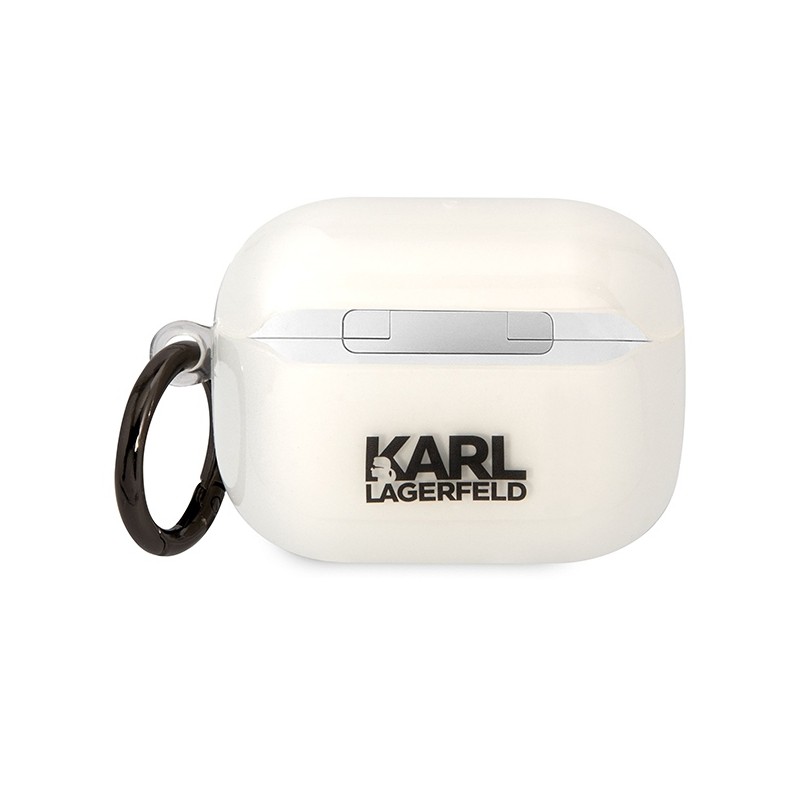 Karl Lagerfeld KLAPHNIKTCT AirPods Pro cover transparent Karl`s Head