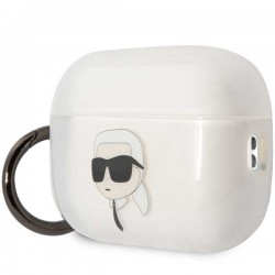 Karl Lagerfeld KLAP2HNIKTCT Airpods Pro 2 (2022/2023) cover transparent  Ikonik Karl Lagerfeld