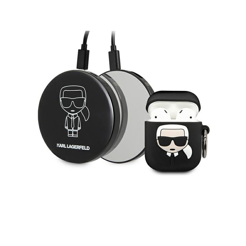 Karl Lagerfeld KLBPPBOA2K AirPods case + Power Bank Ikonik