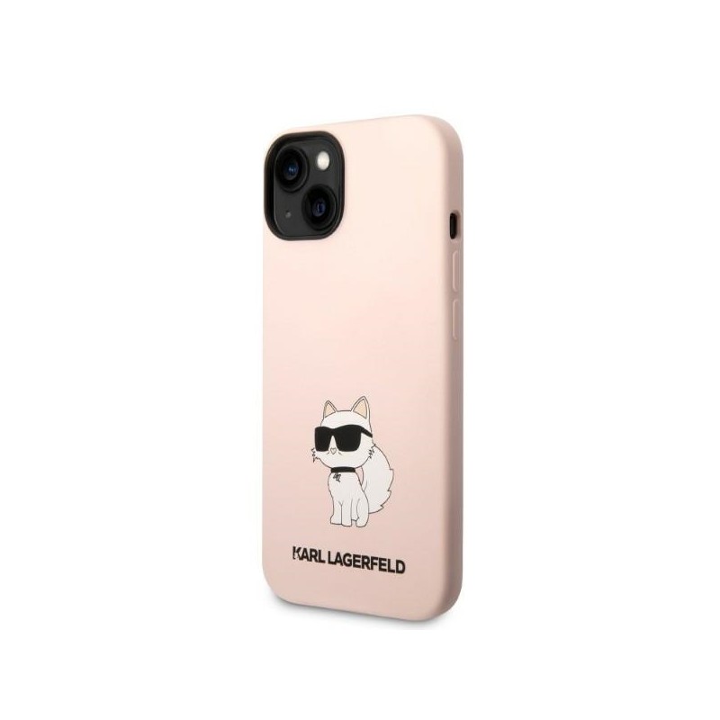 Viedtālruņa aizmugurējais vāciņš Apple iPhone 14 KLHCP14SSNCHBCP Rozā, Ar Dizainu