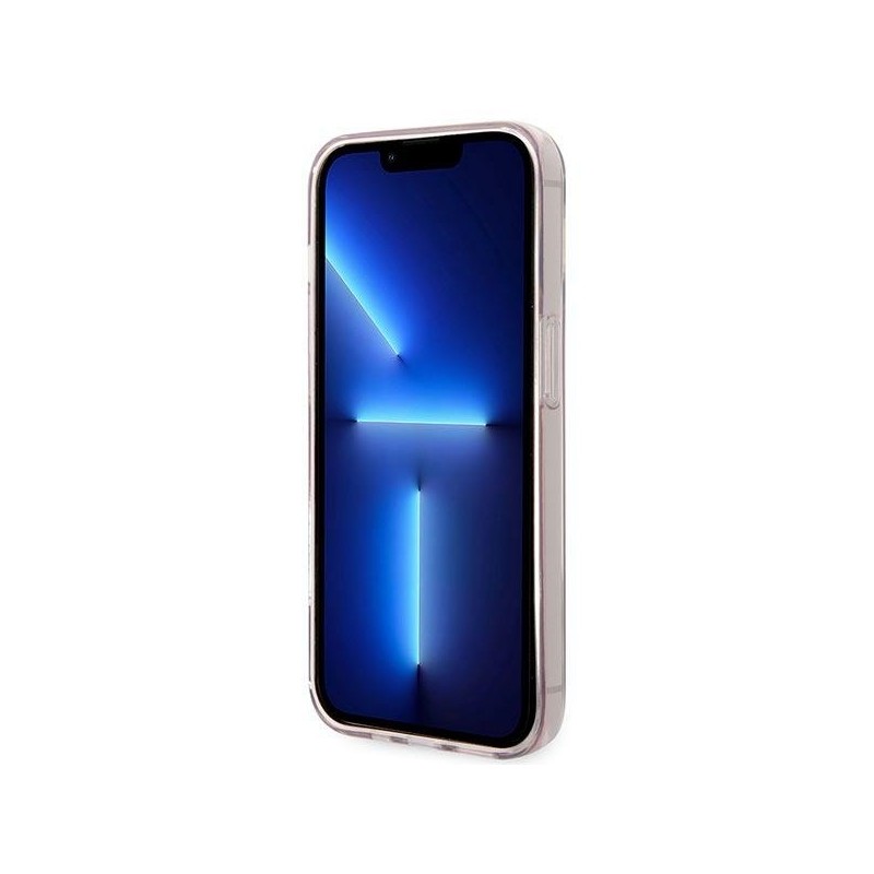 Viedtālruņa aizmugurējais vāciņš Apple iPhone 14 Pro Max Choupette Collection Pink, Transparent