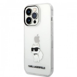 Apple iPhone 14 Pro Max Ikonik Choupette Karl Lagerfeld Transparent