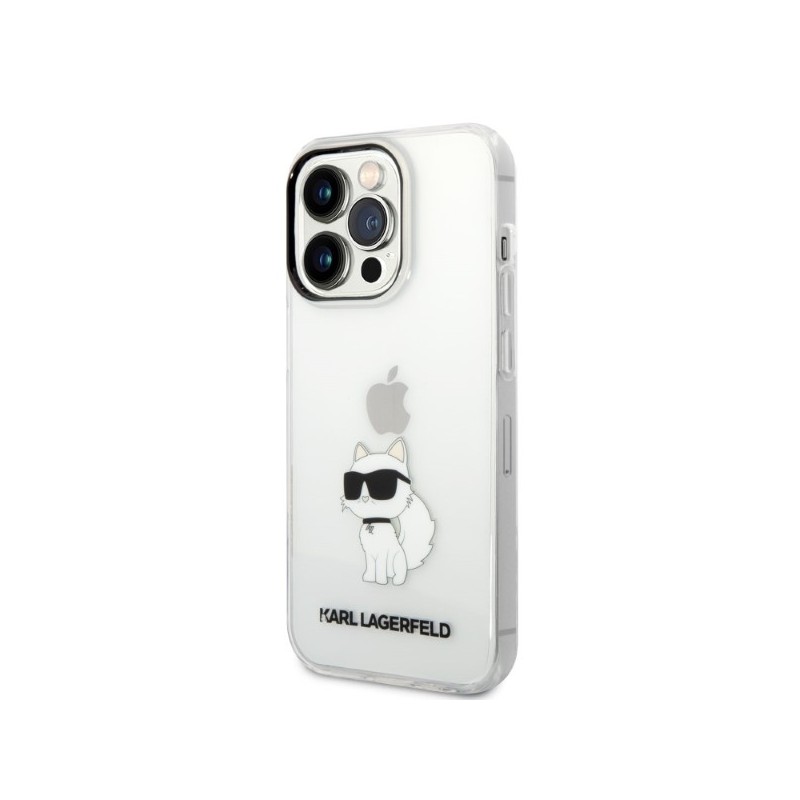 Apple iPhone 14 Pro Max Ikonik Choupette Karl Lagerfeld Transparent