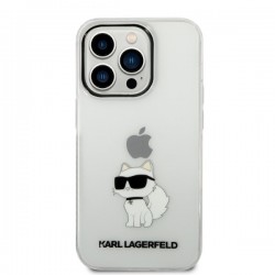 Apple iPhone 14 Pro Max Ikonik Choupette Karl Lagerfeld Transparent