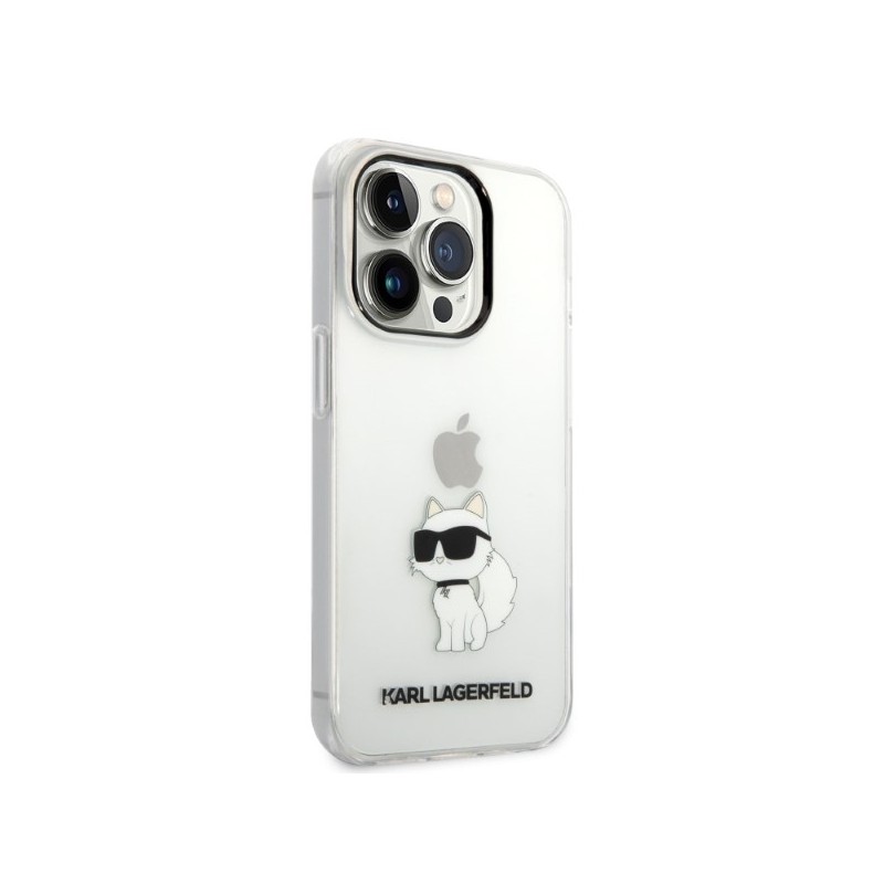 Apple iPhone 14 Pro Max Ikonik Choupette Karl Lagerfeld Transparent