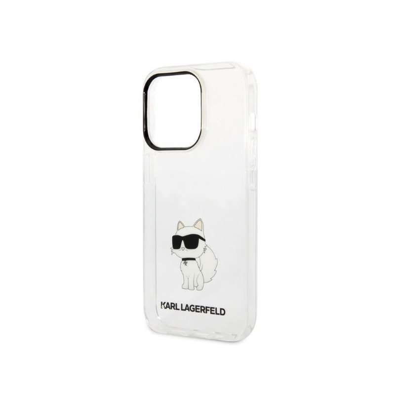 Apple iPhone 14 Pro Max Ikonik Choupette Karl Lagerfeld Transparent