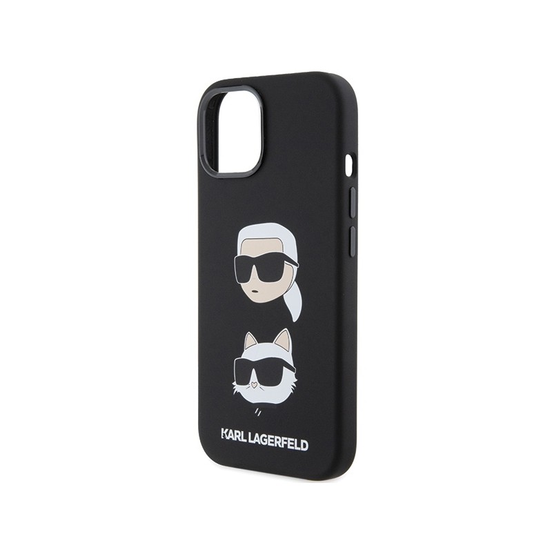 Viedtālruņa aizmugurējais vāciņš Apple Iphone 15 Plus KLHCP15MSDHKCNK Melna