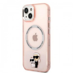 Viedtālruņa aizmugurējais vāciņš Apple iPhone 14 KLHMP14SHNKCIP Pink, With Design