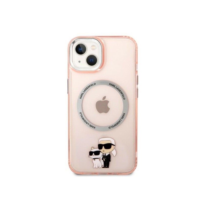 Viedtālruņa aizmugurējais vāciņš Apple iPhone 14 KLHMP14SHNKCIP Pink, With Design