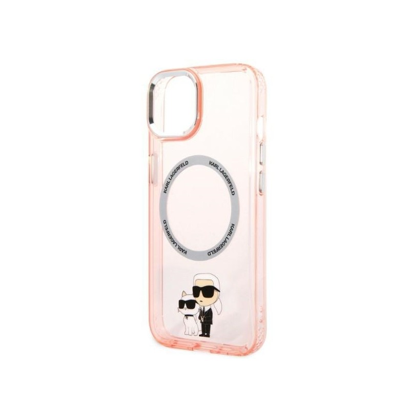 Viedtālruņa aizmugurējais vāciņš Apple iPhone 14 KLHMP14SHNKCIP Pink, With Design