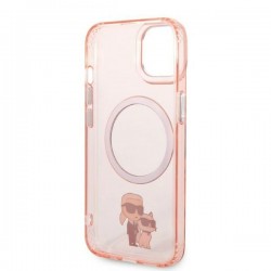 Viedtālruņa aizmugurējais vāciņš Apple iPhone 14 KLHMP14SHNKCIP Pink, With Design