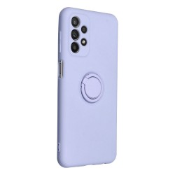 Viedtālruņa aizmugurējais vāciņš Samsung Galaxy A15 5G Silicone Ring Violet