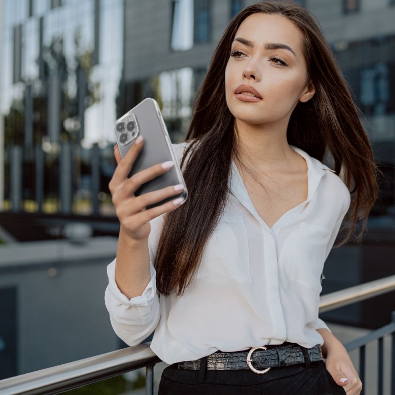 Viedtālruņa aizmugurējais vāciņš Xiaomi Redmi Note 13 4G Caurspīdīga