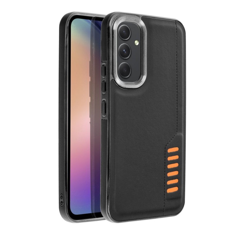 Viedtālruņa aizmugurējais vāciņš Samsung Galaxy A54 5G Milano case Black