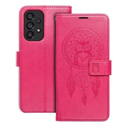 Viedtālruņa atveramais maciņš Samsung Galaxy A53 5G Mezzo Book Dreamcatcher Magenta