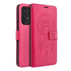 Viedtālruņa atveramais maciņš Samsung Galaxy A53 5G Mezzo Book Dreamcatcher Magenta