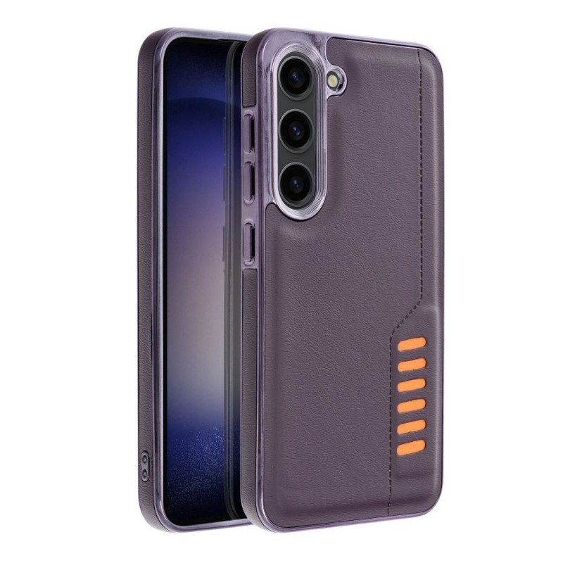 Viedtālruņa aizmugurējais vāciņš Samsung Galaxy A05S Milano case Tumši violets