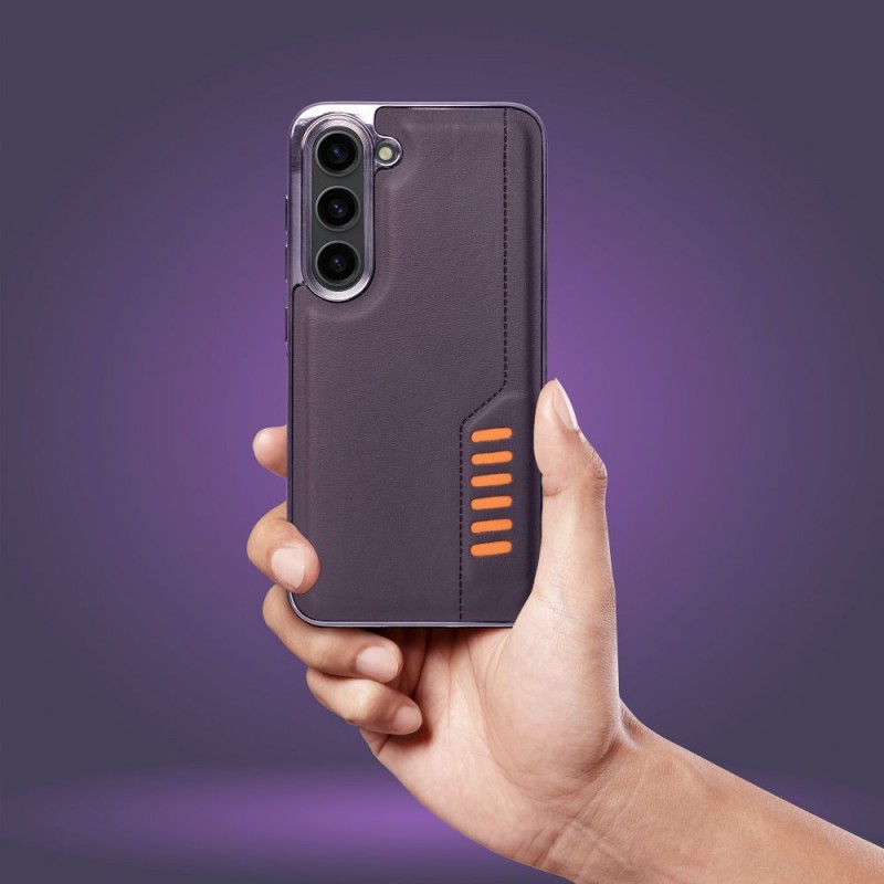 Viedtālruņa aizmugurējais vāciņš Samsung Galaxy A05S Milano case Tumši violets