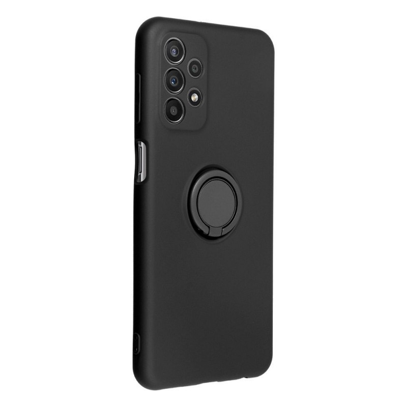 Viedtālruņa aizmugurējais vāciņš Samsung Galaxy A55 5G Silicone Ring Black