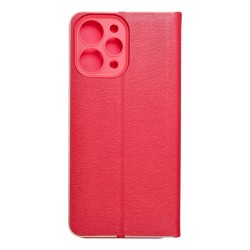 Nutitelefoni klapiümbris Xiaomi Redmi 12 4G Luna Book Gold Punane