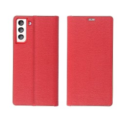 Nutitelefoni klapiümbris Xiaomi Redmi 12 4G Luna Book Gold Punane