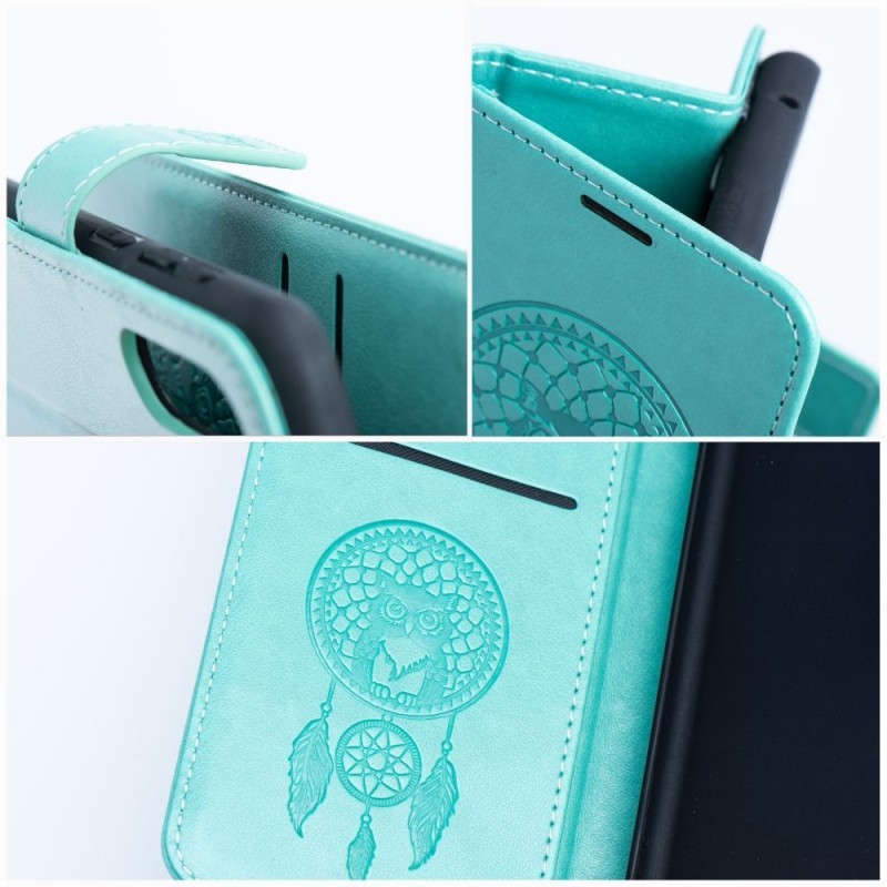 Viedtālruņa atveramais maciņš Xiaomi Redmi 12 4G Mezzo Book Dreamcatcher Zaļa