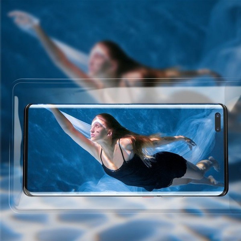 Universal slide-cover waterproof bag pro Caurspīdigs