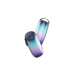 Universal Wireless Bluetooth Speaker Thunder P40 LED Melns