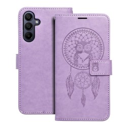 Viedtālruņa atveramais maciņš Samsung Galaxy A15 5G Mezzo Book Dreamcatcher Purple