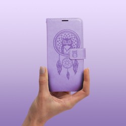 Viedtālruņa atveramais maciņš Samsung Galaxy A15 5G Mezzo Book Dreamcatcher Purpura