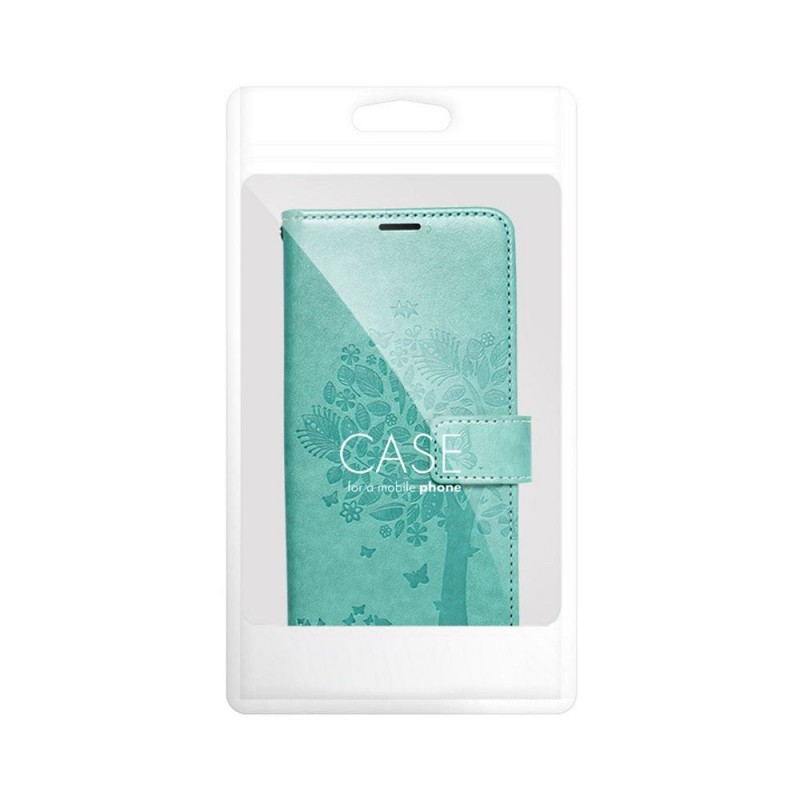 Viedtālruņa atveramais maciņš Samsung Galaxy A35 Mezzo Book Tree Zaļa