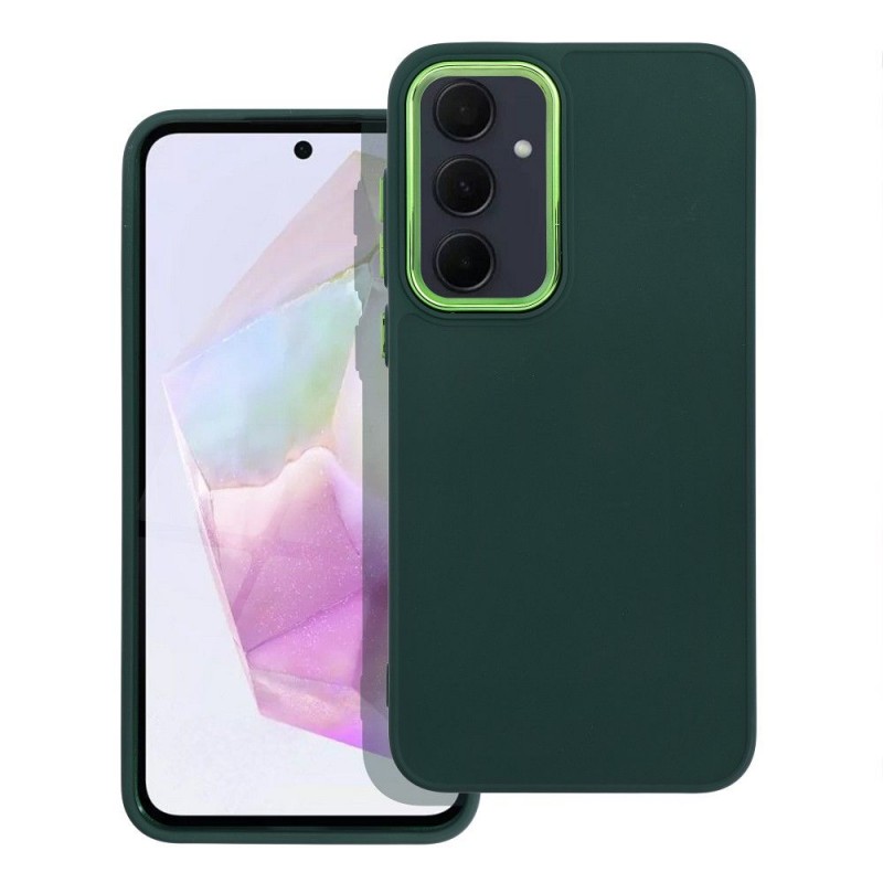 Samsung Galaxy A35 Frame Case Green