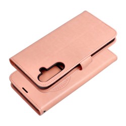 Nutitelefoni klapiümbris Samsung Galaxy A15 5G Mezzo raamat Unenäopüüdja Virsik